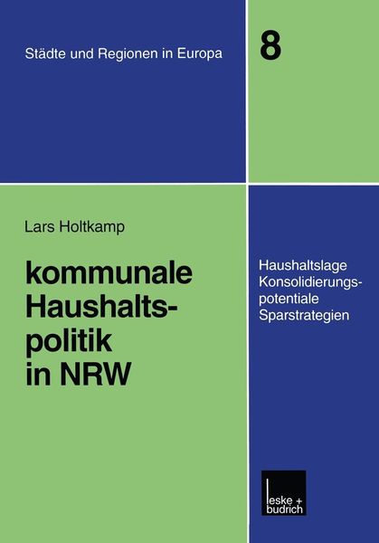 Produktbild: Kommunale Haushaltspolitik in NRW