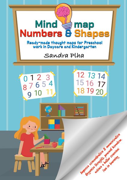 Produktbild: KitaFix-Mindmap Numbers & Shapes (Ready-made thought maps for Preschool work in Daycare and Kindergarten)