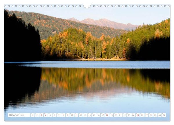 Produktbild: Bekannte und unbekannte Wanderziele in S&uuml;dtirol (Wandkalender 2026 DIN A3 quer), CALVENDO Monatskalender