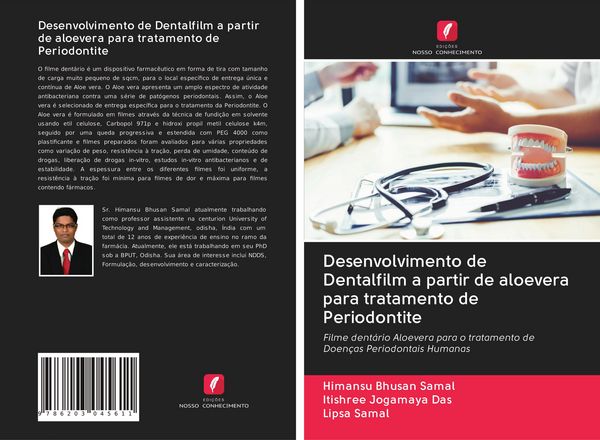 Produktbild: Desenvolvimento de Dentalfilm a partir de aloevera para tratamento de Periodontite