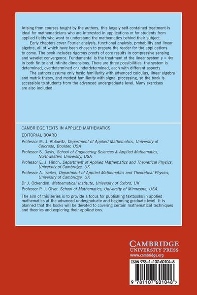 Produktbild: The Mathematics of Signal Processing