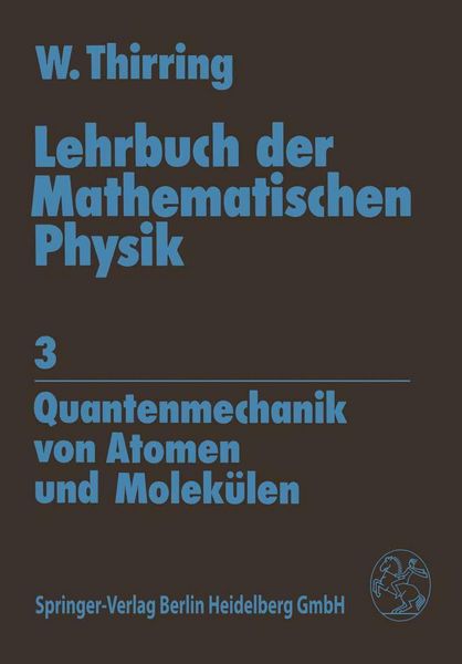 Produktbild: Lehrbuch der Mathematischen Physik