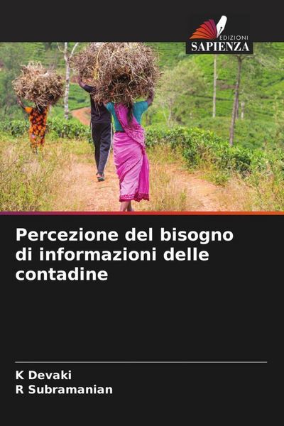 Produktbild: Percezione del bisogno di informazioni delle contadine