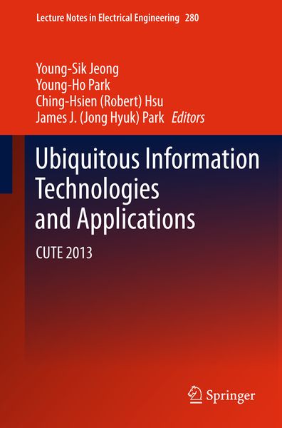 Produktbild: Ubiquitous Information Technologies and Applications