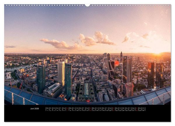 Produktbild: Frankfurt (hochwertiger Premium Wandkalender 2026 DIN A2 quer), Kunstdruck in Hochglanz