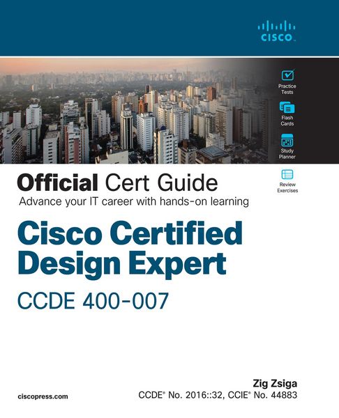Produktbild: Cisco Certified Design Expert (CCDE 400-007) Official Cert Guide