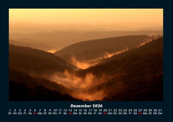 Produktbild: Bergige Welten 2026 Fotokalender DIN A4
