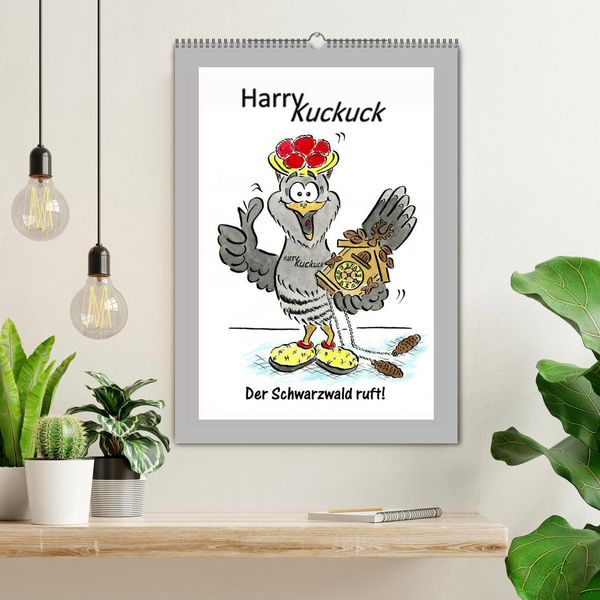 Produktbild: HarryKuckuck - Der Schwarzwald ruft (Wandkalender 2026 DIN A2 hoch), CALVENDO Monatskalender