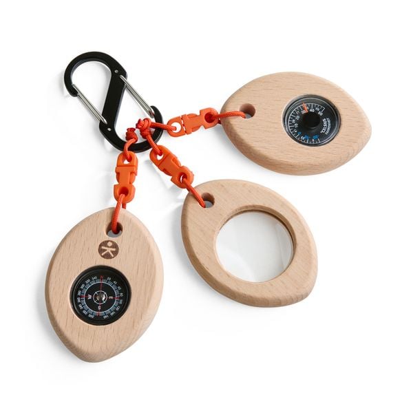 Produktbild: HABA 2012395001 - Terra Kids, Explorer Safari, Adventure to go/No.09, mit Kompass, Lupe & Thermometer am Karabiner