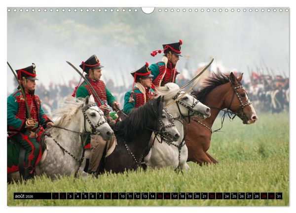 Produktbild: Waterloo - Juin 1815: la derni&egrave;re carte de Napol&eacute;on (Calendrier mural 2026 DIN A3 vertical), CALVENDO calendrier mensuel
