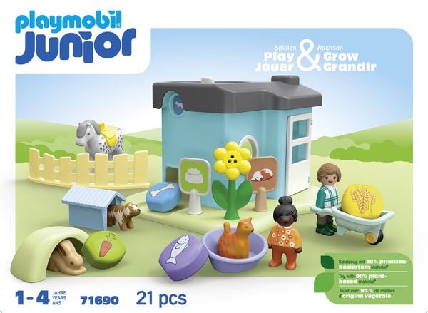 Produktbild: 71690 JUNIOR Tierpension mit Futterspender