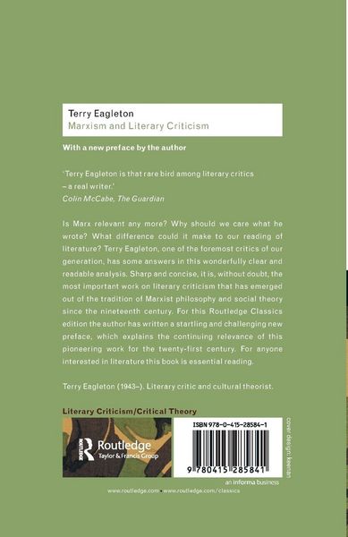 Produktbild: Marxism and Literary Criticism