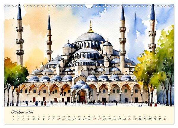 Produktbild: T&uuml;rkei - Land auf zwei Kontinenten (Wandkalender 2026 DIN A3 quer), CALVENDO Monatskalender