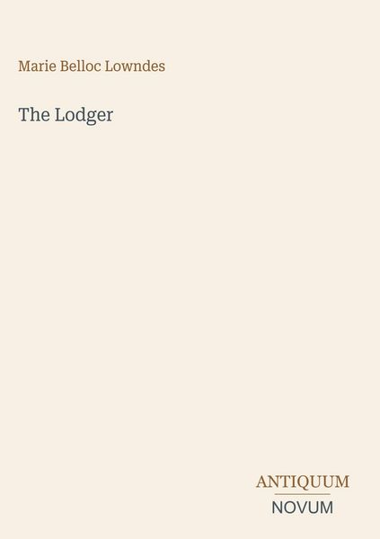 Produktbild: The Lodger