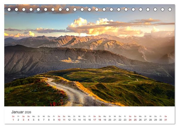 Produktbild: Georgien - Einmalige Landschaften (Tischkalender 2026 DIN A5 quer), CALVENDO Monatskalender