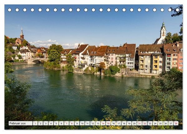 Produktbild: Der Rhein (Tischkalender 2026 DIN A5 quer), CALVENDO Monatskalender