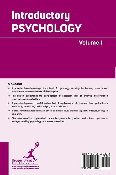 Produktbild: Introductory Psychology Vol 1