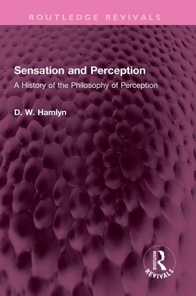 Produktbild: Sensation and Perception