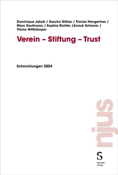 Produktbild: Verein - Stiftung - Trust