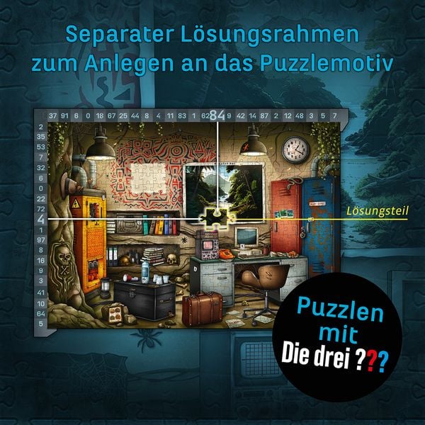 Produktbild: EXIT&reg; Puzzle Die drei ??? Toteninsel