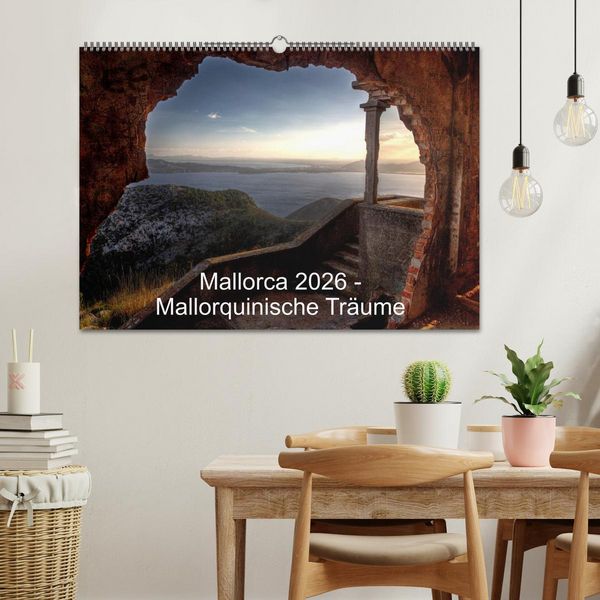 Produktbild: Mallorca 2026 - Mallorquinische Tr&auml;ume (Wandkalender 2026 DIN A2 quer), CALVENDO Monatskalender