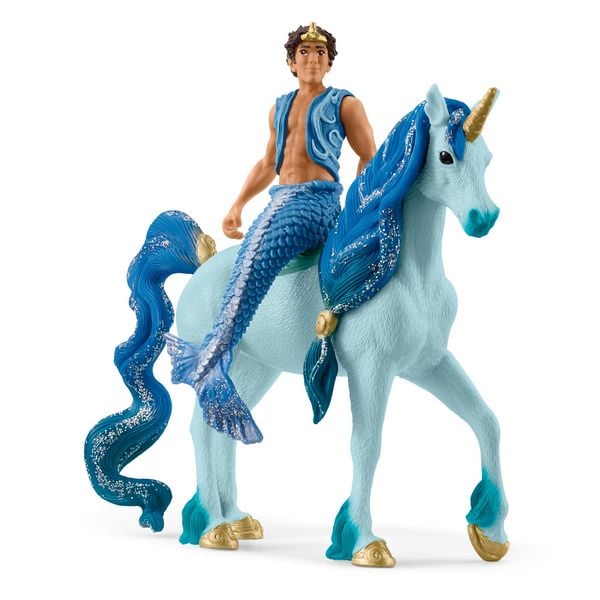 Produktbild: schleich&reg; 70718 - Bayala, Aryon auf Einhorn, Unterwassereinhorn, Spielset