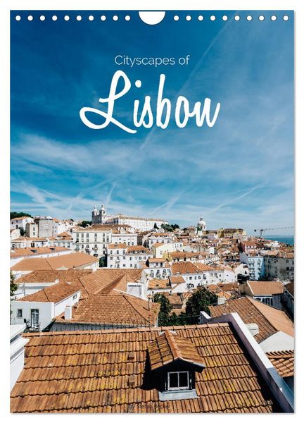 Produktbild: Cityscapes of Lisbon (Wall Calendar 2026 DIN A4 portrait), CALVENDO 12 Month Wall Calendar