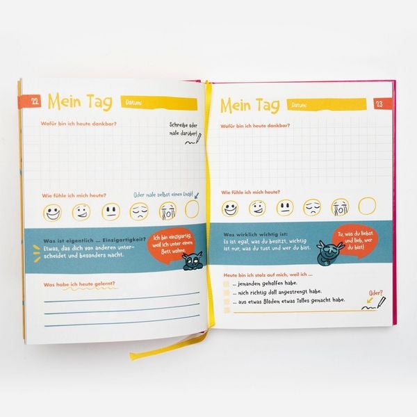 Produktbild: Das 6-Minuten-Tagebuch f&uuml;r Kinder (pink)