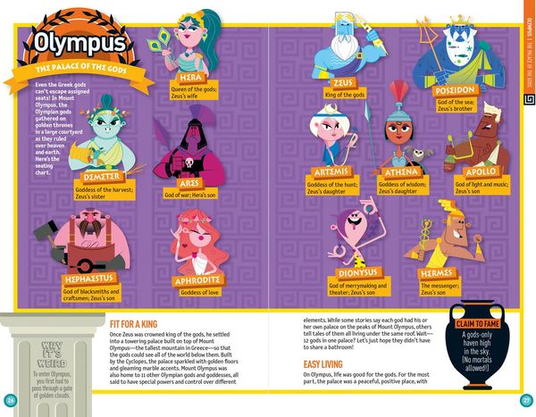 Produktbild: Weird But True! Know-It-All Greek Mythology