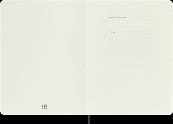 Produktbild: Moleskine Vegea Boa Notizbuch, XL, liniert, weicher Einband, gr&uuml;n, in Box