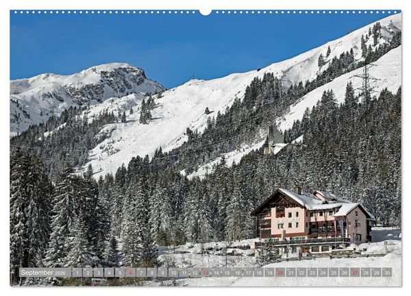 Produktbild: St. Anton am Arlberg (Wandkalender 2026 DIN A2 quer), CALVENDO Monatskalender