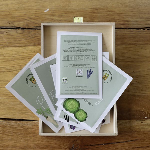 Produktbild: Bio-Saatgutbox WINTERGEM&Uuml;SE