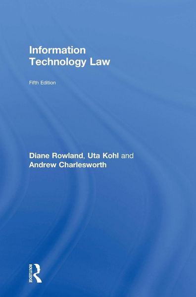 Produktbild: Information Technology Law