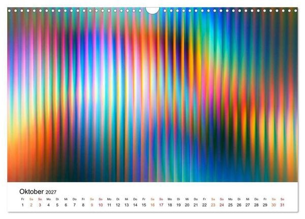 Produktbild: Spektrale Formwelten (Wandkalender 2027 DIN A3 quer), CALVENDO Monatskalender
