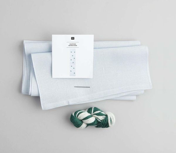 Produktbild: Stickpackung Vorgezeichnet, Tischband Maigl&ouml;ckchen 30x140cm