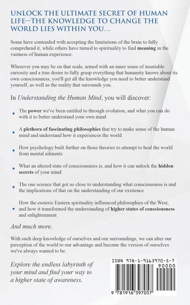 Produktbild: Understanding the Human Mind The Pursuit of Consciousness