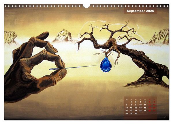 Produktbild: Phantastische Kunst (Wandkalender 2026 DIN A3 quer), CALVENDO Monatskalender