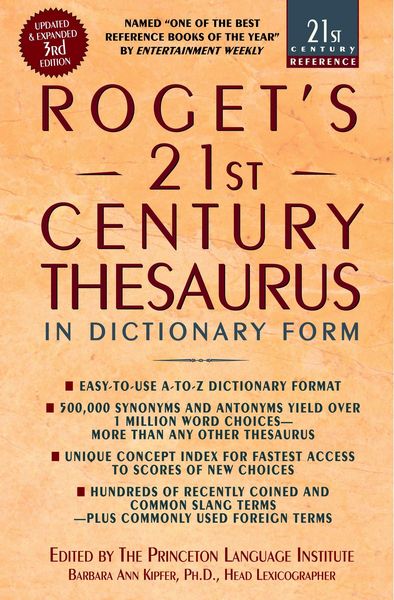 Produktbild: Roget's 21st Century Thesaurus