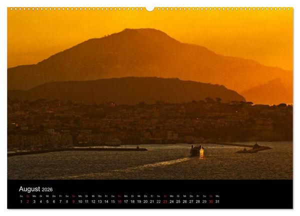 Produktbild: Neapel und Umgebung (hochwertiger Premium Wandkalender 2026 DIN A2 quer), Kunstdruck in Hochglanz