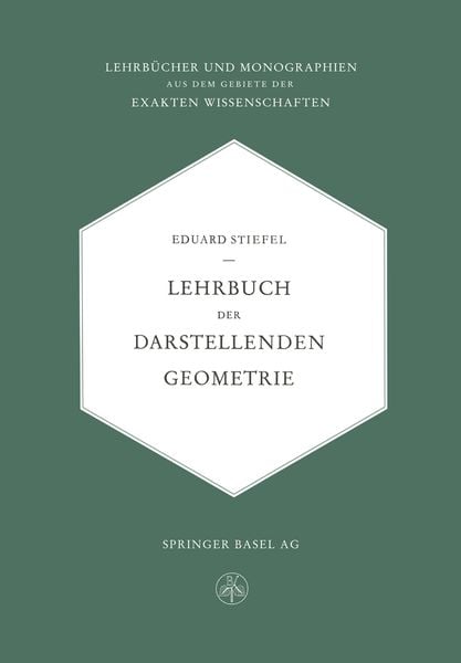 Produktbild: Lehrbuch der Darstellenden Geometrie