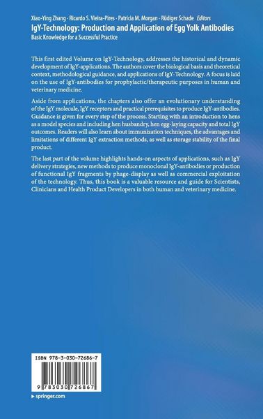 Produktbild: IgY-Technology: Production and Application of Egg Yolk Antibodies