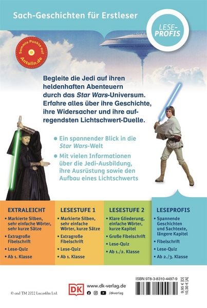 Produktbild: SUPERLESER! Star Wars&trade; Die Geschichte der Jedi