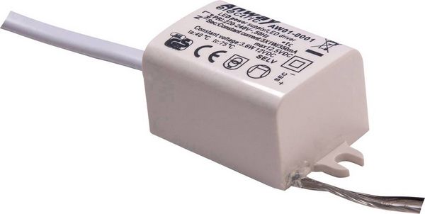 Produktbild: Heitronic 27632 LED-Einbauleuchte LED LED fest eingebaut 2W Wei&szlig;
