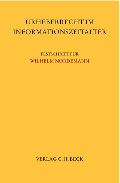 Produktbild: Urheberrecht im Informationszeitalter