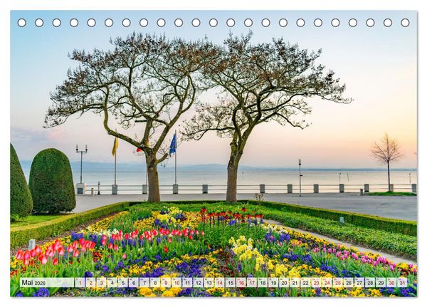 Produktbild: Traumhafter Bodensee (Tischkalender 2026 DIN A5 quer), CALVENDO Monatskalender