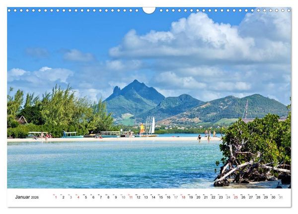 Produktbild: Inselparadies Mauritius (Wandkalender 2026 DIN A3 quer), CALVENDO Monatskalender