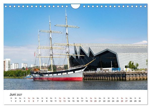 Produktbild: Faszination Glasgow (Wandkalender 2027 DIN A4 quer), CALVENDO Monatskalender