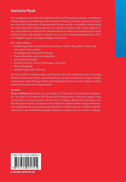 Produktbild: Statistische Physik