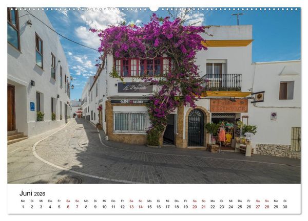 Produktbild: Conil de la Frontera - Ein traumhaftes andalusisches Dorf am Atlantik (Wandkalender 2026 DIN A2 quer), CALVENDO Monatskalender