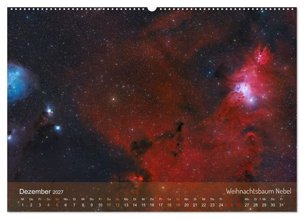 Produktbild: Deep Sky Kalender (Wandkalender 2027 DIN A2 quer), CALVENDO Monatskalender